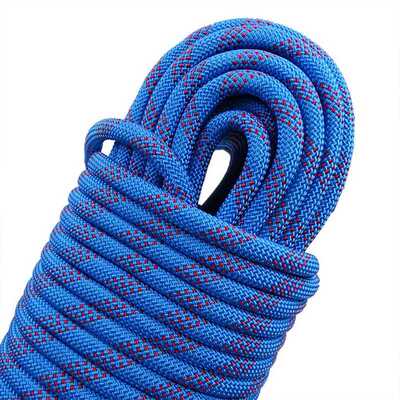 50m Static Climbing Rope 10mm Rock Tree Wall Climbing Equipm
