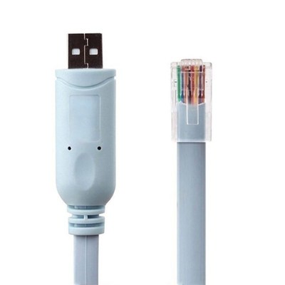 USB Extension RJ45 Console Cable FTDI USB FT232R chip+RS232