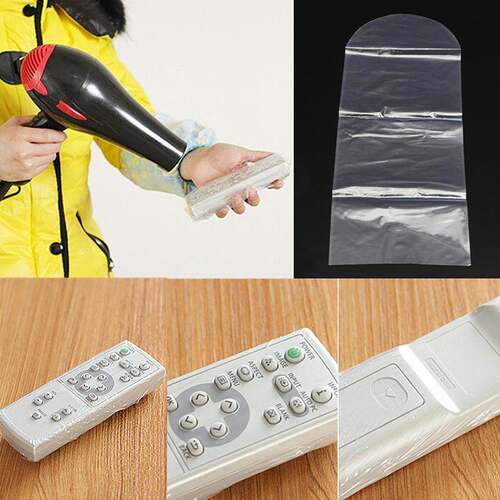 5pcs Heat Shrink Film TV Air-Conditioner Video Remote Contro