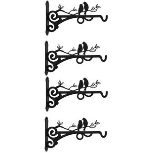 Plant Hooks PCS Wall Mounted Iron Basket Flower Art