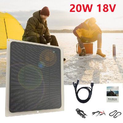20W18V  olar Panel Monocrystalline Solar Cell Cable