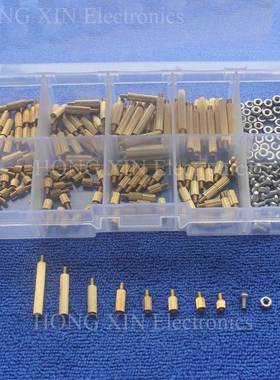 260Pcs/M2 PCB Threaded s Standoff Spacer Board Hex Screws