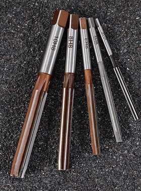 5pcs H8 Chucking Straight Shank Hand Reamers Set 6 Flutes 4m