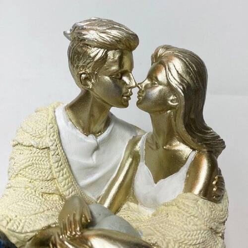 Abstract Couple Figurine Sculpture Gift Statue Marriage