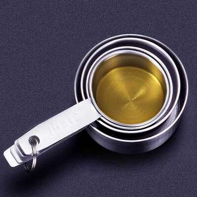 Measuring Cups Premium Stackable Kitchen Measuring Spoon Set