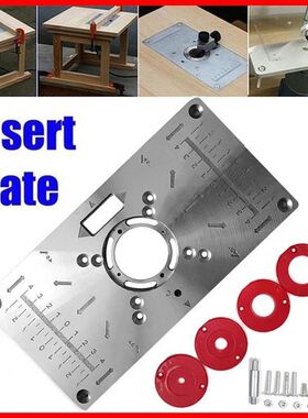 Aluminium Router Table Insert Plate Table For Woodworking