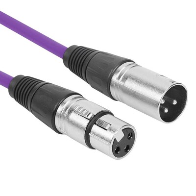 3m 3Pin XLR Male to XLR Female Cable Audio Microphone Mixer