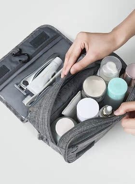 Waterproof Foldable Cosmetic Bag Portable Hanging Organizer