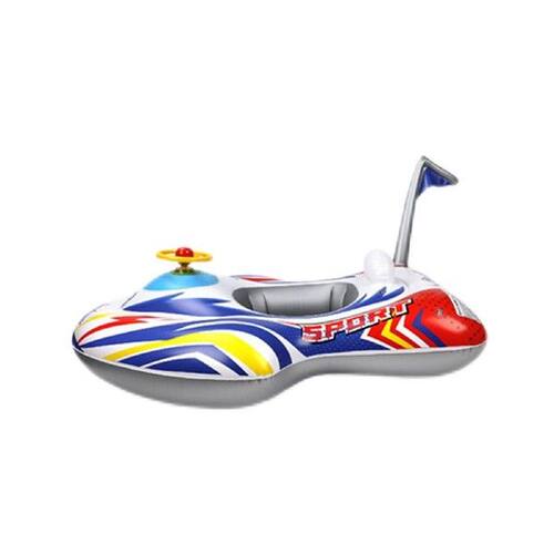 Baby Boat Shaped Float Iatable Boat Pool Float Ride-On With