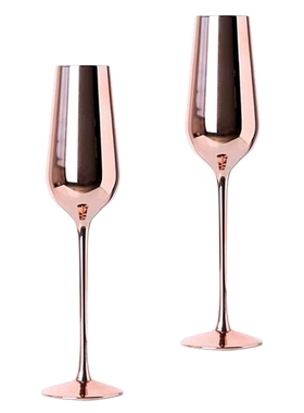 2 Pcs Glass Wine Glass Champagne Glass Standing Cup