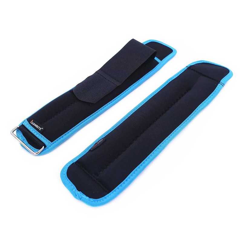 1kg/pair Adjustable Wrist Ankle Weights Iron Sand Bag Weight