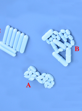3 Types Magnetic Stirrer Bar Different Size PTFE Magnetic