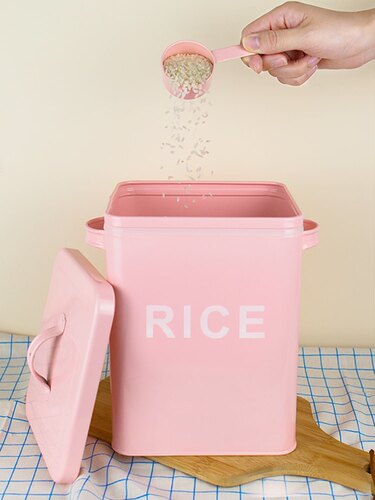 Rectangular Rice Bucket 10 Jin Washing Powder Bucket 7 Jin
