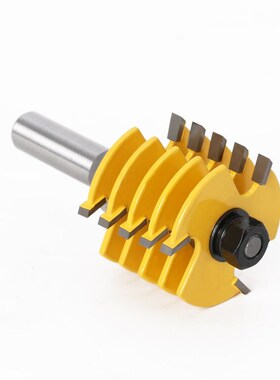 1pc Box Joint Router Bit - Adjustable 5 Blade1/2