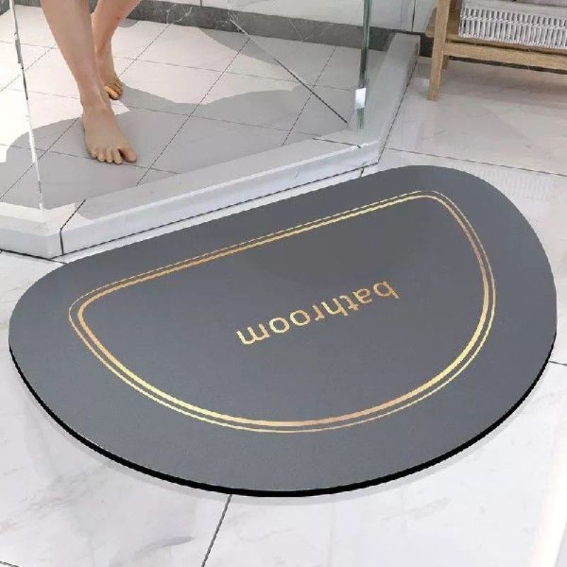 Super Absorbent Bathroom Mat Quick Drying Diatom Floor Mat