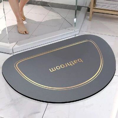 Super Absorbent Bathroom Mat Quick Drying Diatom Floor Mat