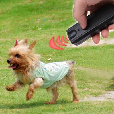 LED Ultrasonic Anti-Bark Aggressive Dog Pet Repeller Barking