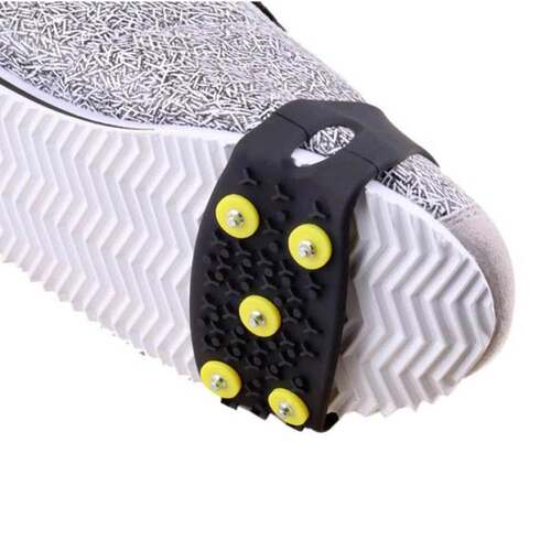 Shoes-Cover Ice-Climbing Footwear Crampon Spikes-Grips Mount