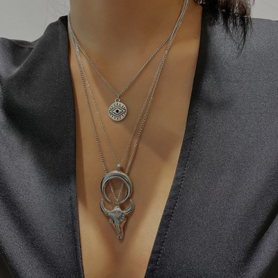 Adorn article demon eye relief sautoir restoring ancient