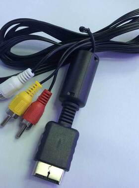 1.8m PVC AV Video Audio Cable Replacement for Playstation/PS