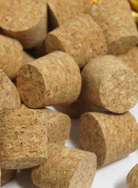 100pcs Mini Wood Cork Test Tube Plug Essential Oil Pudding S