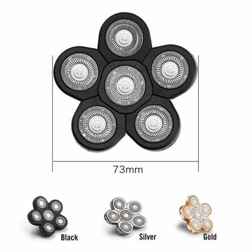 4D Men 1PC Replacement Shaver Head Electric Shaver 5 Cutter