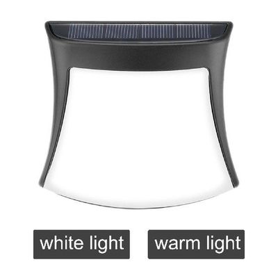 Solar LED Wall Lights Fence Lights Outdoor, Weather Resistan