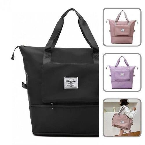 Widely Use  Durable Collapsible Shopping Tote Gym Bag