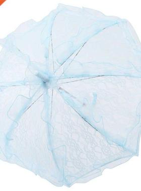 Lce Umbrell Clssic nd Romntic Lce Prsol 适用于 Weddi