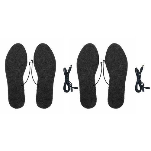 Feet Warmer Electric-Heating-Pad Heated-Shoe-Insoles Usb-Foo