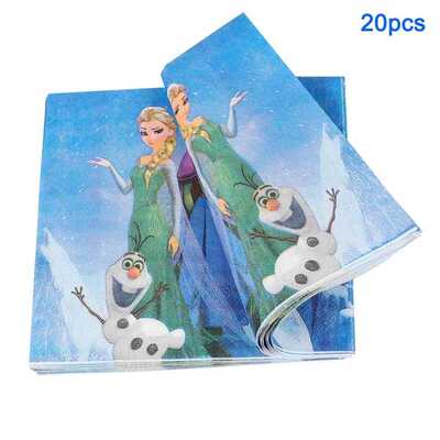 100/81/80/40 Sets Cartoon Frozen 1 Party Decorations Birthd