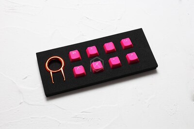 taihao Rubber Gaming Keycap Set Rubberized Doubleshot Keycap
