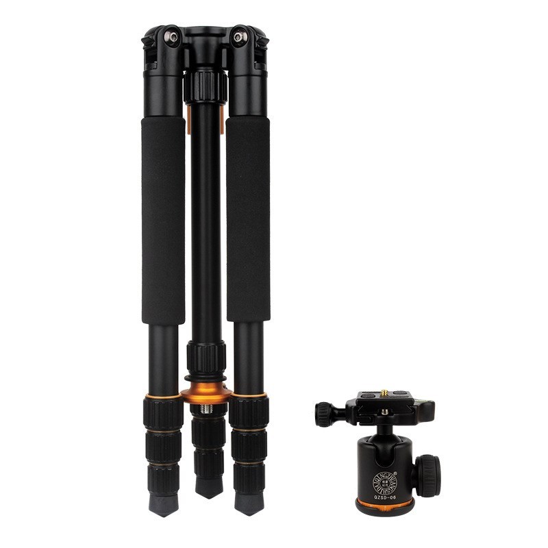 QZSD Q999s Portable Pro Aluminum alloy Tripod Monopod &a