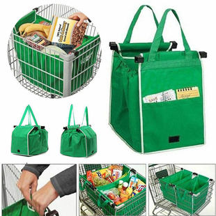 Supermarket Shopping Bag Eco Friendly Trolley Tote Thicken C