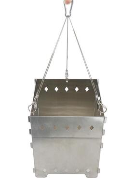 Camping Hanging Stove Stainless Steel Outdoor Picnic BBQ