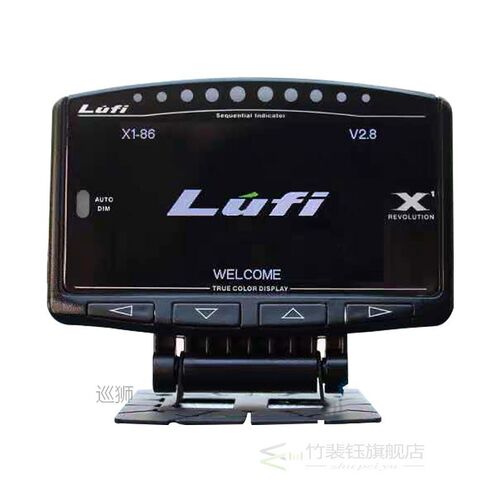 Lufi X1 OBD2 Car Head Up Display Water Oil Temperature Spee