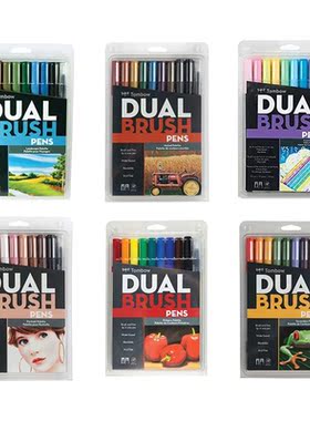 Tombow ABT Dual Brush Pen Art Markers Calligraphy Drawing Pe