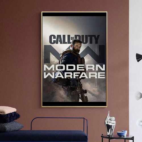 Call of Duty Modern Warfare Wall Art Canvas Poster And Print