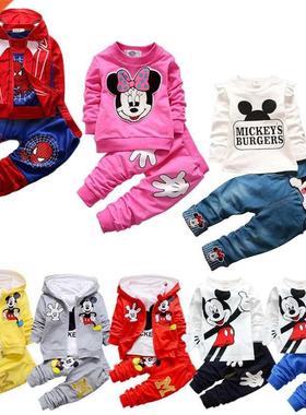 Disney Baby Toddler Boy Girl Clothes Sets Kids Children Clot