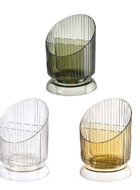 K1MF Tempat Kuas Makeup Antik Buatan Tangan untuk Kosmetik