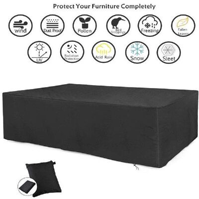 213*132*74cm Patio Furniture Cover 420D Rectangular Patio
