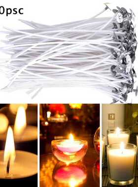 Pieces Candle Wicks Pre Waxed Wick 6/8 inches Handmade Cand