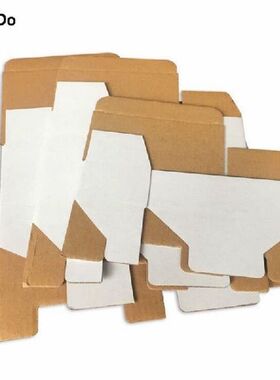 18cm 15pcs White corrugated shipping boxes white paper box