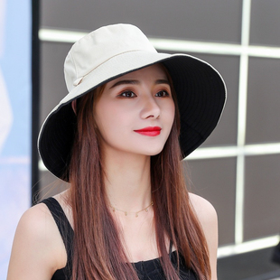 Sun Hat Summer Foldable Bucket Hat for women  Outdoor Sunscr