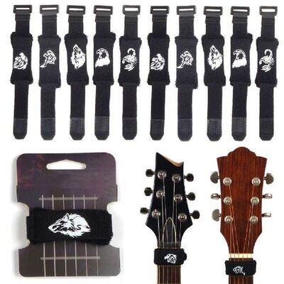 Instruments Acoustic Bass Silencing Strings Mute Noise