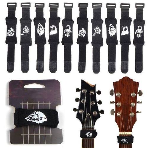 Instruments Acoustic Bass Silencing Strings Mute Noise