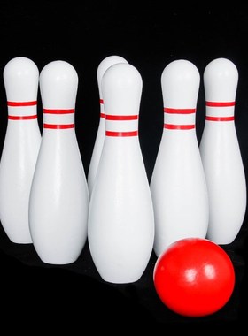 Children's Puzzle Large Wooden Fun Bowling Outdoor S