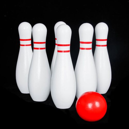 Children's Puzzle Large Wooden Fun Bowling Outdoor S