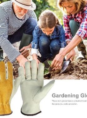 Gardening Gloves Working Gloves Leather Work Gloves For