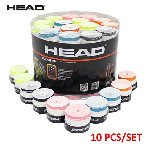 10 PCS/SET Anti Slip Head Overgrip Tennis Grip Racket Padel